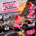 Tom the Lizard Kertenkele Tom Motosiklet Süsü, Motor Üstü Aksesuar, Hoppers Hoplayanlar Viral Lizard Meme Dekoratif Figür Oyuncak