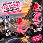 Tom the Lizard Kertenkele Tom Motosiklet Süsü, Motor Üstü Aksesuar, Hoppers Hoplayanlar Viral Lizard Meme Dekoratif Figür Oyuncak