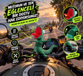 Tom the Lizard Kertenkele Tom Motosiklet Süsü, Motor Üstü Aksesuar, Hoppers Hoplayanlar Viral Lizard Meme Dekoratif Figür Oyuncak